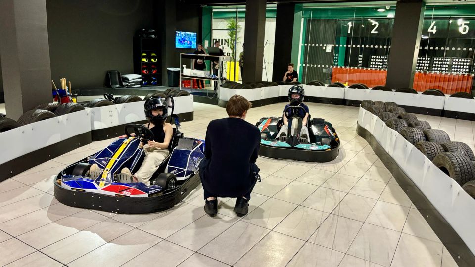 kartingi klases ekskursijā